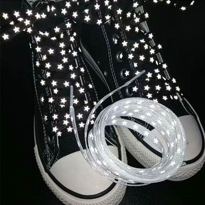 Obrázok z Šnúrky s reflexnými hviezdičkami  -  čierne