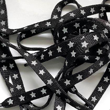 Obrázok z Šnúrky s reflexnými hviezdičkami  -  biele