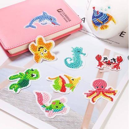 Obrázok Diamantové maľovanie pre deti samolepky