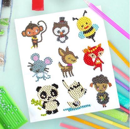 Obrázok Diamantové maľovanie pre deti samolepky