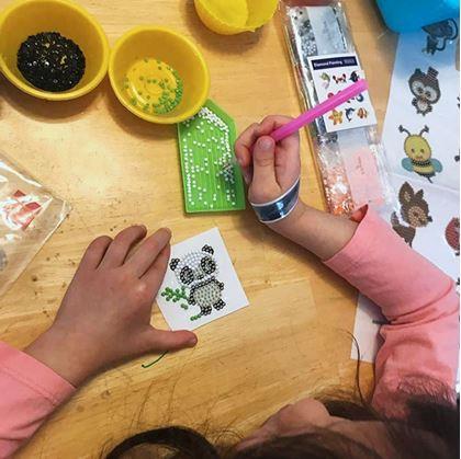 Obrázok z Diamantové maľovanie pre deti samolepky -  mix zvieratiek