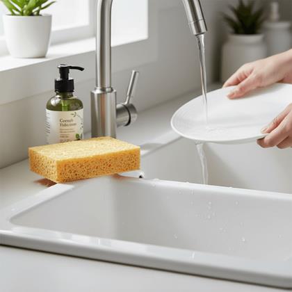 Obrázok z Prírodná eko hubka na riad