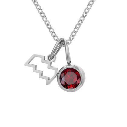 Obrázok z Retiazka s príveskom znamenia zverokruhu - Vodnár