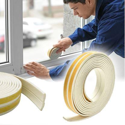 Obrázok Samolepiace tesnenie do okien a dverí 2,5 m