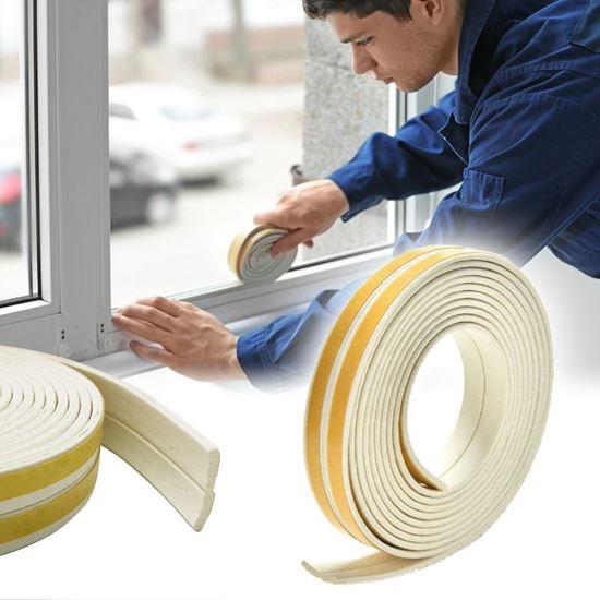 Obrázok z Samolepiace tesnenie do okien a dverí  -  biele