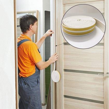 Obrázok z Samolepiace tesnenie do okien a dverí  -  biele