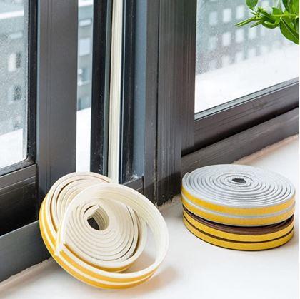 Obrázok z Samolepiace tesnenie do okien a dverí  -  biele