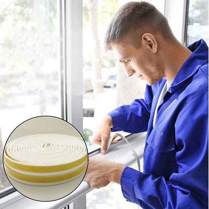 Obrázok z Samolepiace tesnenie do okien a dverí  -  biele