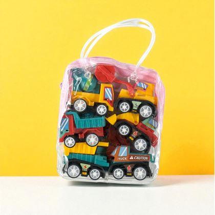 Obrázok z Sada 6 naťahovacích autíčok v priehľadnej taške