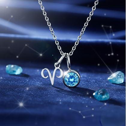 Obrázok z Retiazka s príveskom znamenia zverokruhu - Baran