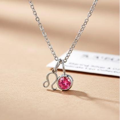 Obrázok z Retiazka s príveskom znamenia zverokruhu - Lev