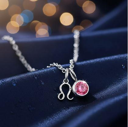 Obrázok z Retiazka s príveskom znamenia zverokruhu - Lev