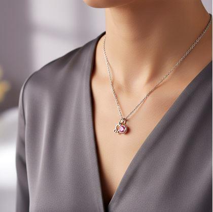 Obrázok z Retiazka s príveskom znamenia zverokruhu - Lev