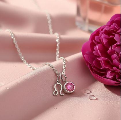 Obrázok z Retiazka s príveskom znamenia zverokruhu - Lev