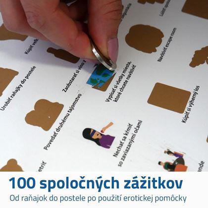 Obrázok z Stierací plagát - 100 vecí, ktoré musíte zažiť v páre