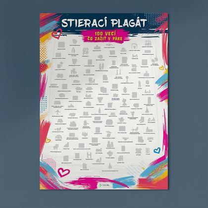 Obrázok z Stierací plagát - 100 vecí, ktoré musíte zažiť v páre