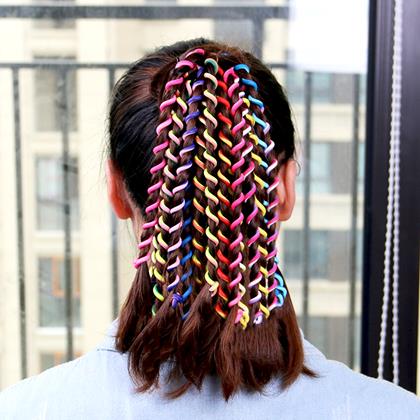 Obrázok z Ozdoby do vlasov - špirály s korálikmi 6 ks