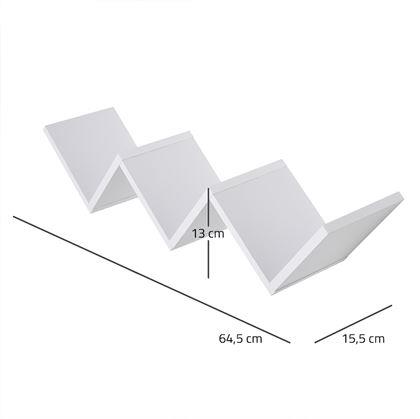 Obrázok z Nástenná drevená polica