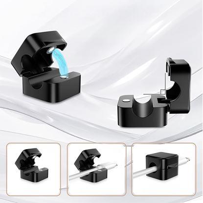 Obrázok Magnetické nalepovacie držiaky na káble 6 ks