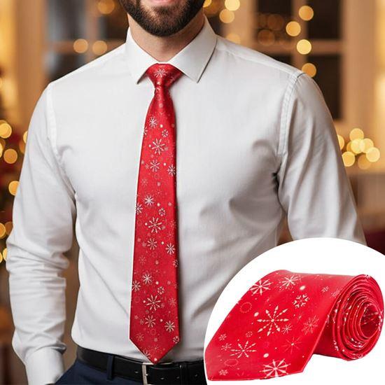 Obrázok z Vianočná kravata - červená