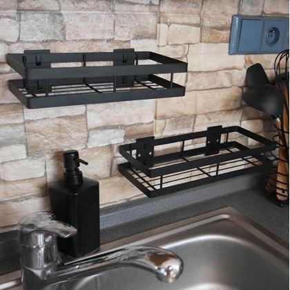 Obrázok z Kovová nástenná skladacia polica 25 m