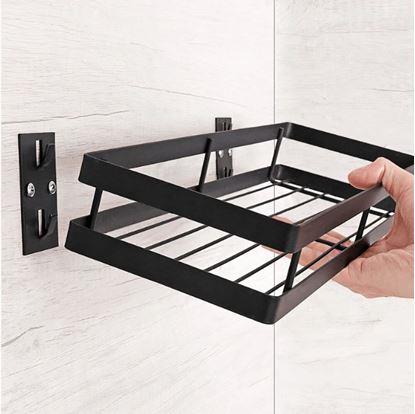 Obrázok Kovová nástenná skladacia polica 25 m