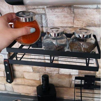 Obrázok z Kovová nástenná skladacia polica 25 m