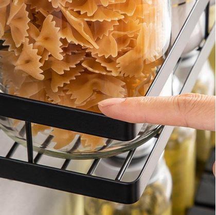 Obrázok z Kovová nástenná skladacia polica 35 m