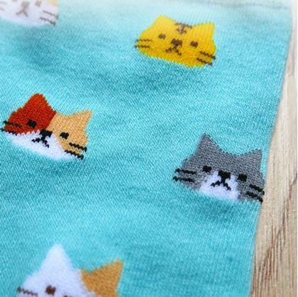 Obrázok z Ponožky s mačkami  -  modré