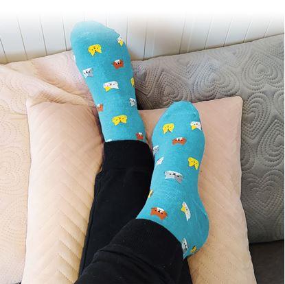 Obrázok Ponožky s mačkami