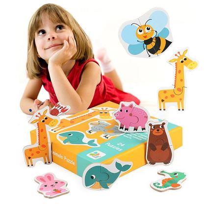 Obrázok z Puzzle pre deti - zvieratká