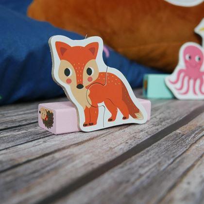 Obrázok z Puzzle pre deti - zvieratká