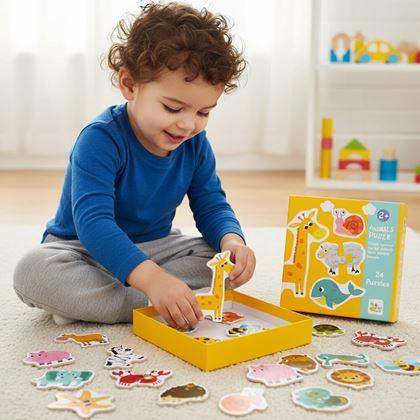 Obrázok z Puzzle pre deti - zvieratká