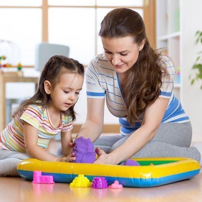 Obrázok Nafukovacia podložka pod modelovaciu tekutú piesok