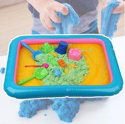 Obrázok z Nafukovacia podložka pod modelovaciu tekutú piesok