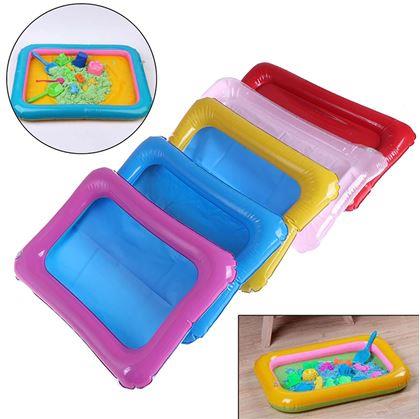 Obrázok z Nafukovacia podložka pod modelovaciu tekutú piesok