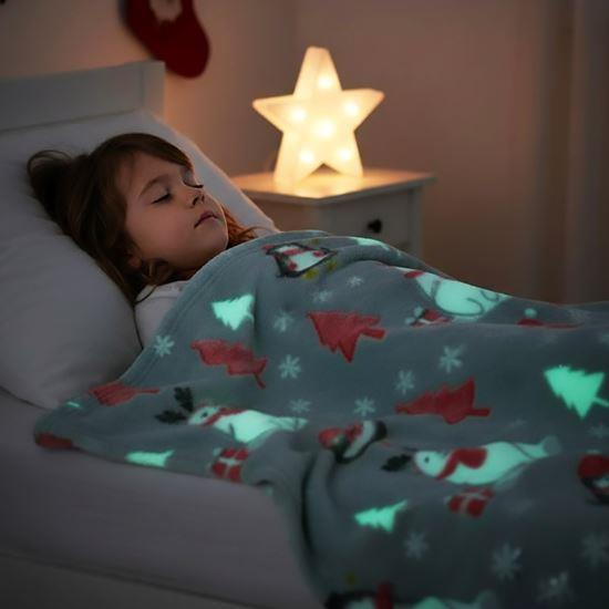 Obrázok z Vianočná svietiaca deka