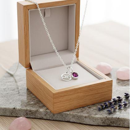 Obrázok z Retiazka s príveskom znamenia zverokruhu - Rak