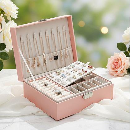 Obrázok z Maxi šperkovnica  -  ružová