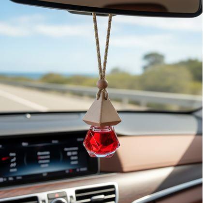 Obrázok z Aróma fľaštička do auta  -  červená