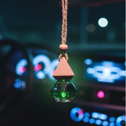 Obrázok z Aróma fľaštička do auta  -  zelená