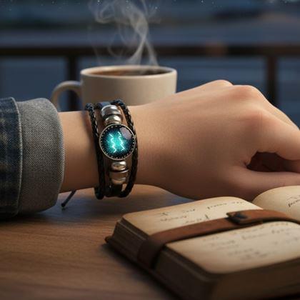 Obrázok z Náramok znamenia zverokruhu - Vodnár