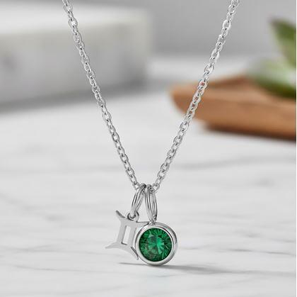 Obrázok z Retiazka s príveskom znamenia zverokruhu - Blíženci