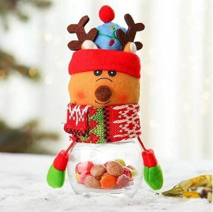 Obrázok z Vianočná dóza na sladkosti -  sobík