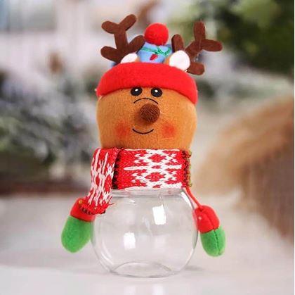 Obrázok z Vianočná dóza na sladkosti -  sobík