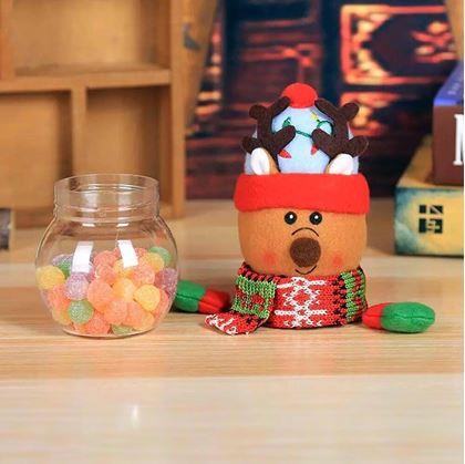 Obrázok z Vianočná dóza na sladkosti -  snehuliak