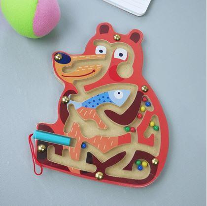 Obrázok z Magnetické bludisko  -  medveď