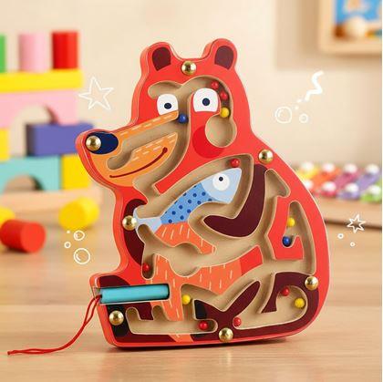 Obrázok z Magnetické bludisko  -  medveď