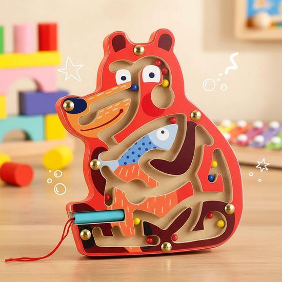 Obrázok z Magnetické bludisko  -  medveď