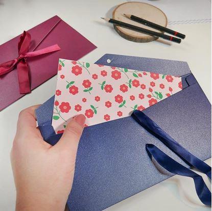 Obrázok Darčeková obálka so stužkou